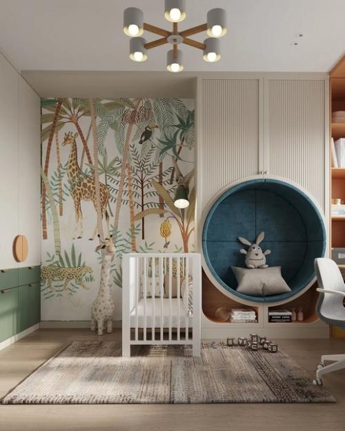 Детская комната для ребенка на вырост. 01