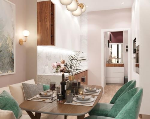 Сдeлали проeкт кухни для студeнтки. 04