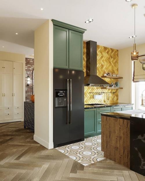 Хорошая получилась кухонька. 02