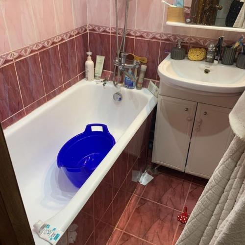 Ванная комната до и после ремонта. 01