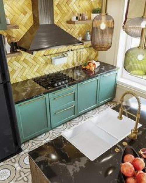 Хорошая получилась кухонька. 04