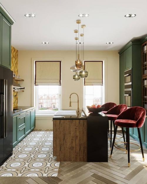 Хорошая получилась кухонька. 01