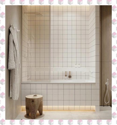 Необычные решения для обычной ванной комнаты. 02