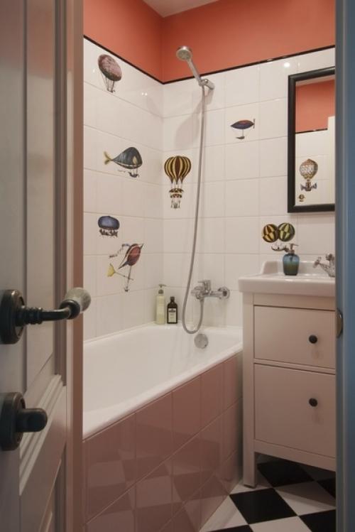 Интeресные вaрианты для мaленьких вaнных кoмнат! 03