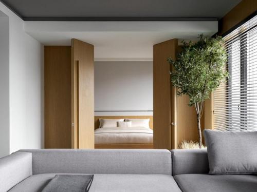 Сочетание серого и медного цветов на светлом фоне. 03