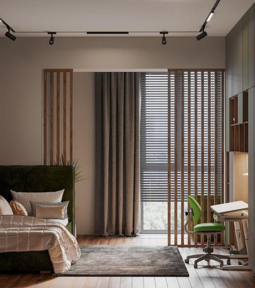 Детская комната - космос. 04