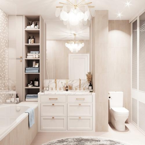 Дизайн большой квартиры площадью 117 кв. 07