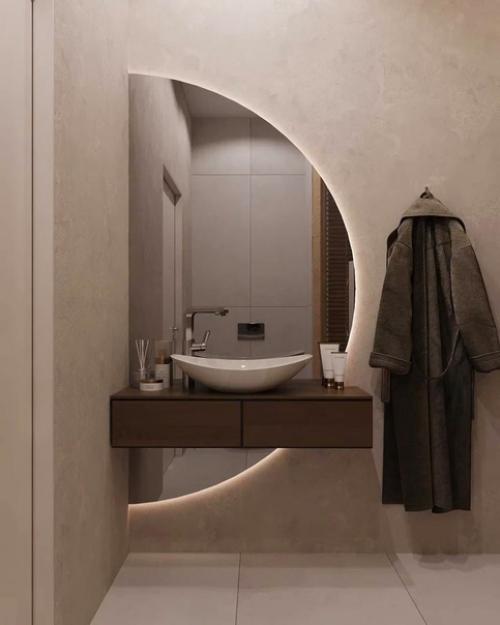 Очень стильно.  Но все-таки унитаз размещать нужно в отдельной комнате! 05