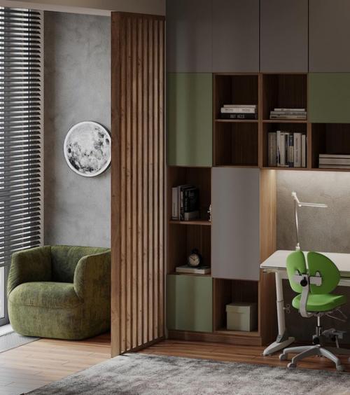 Детская комната - космос. 02