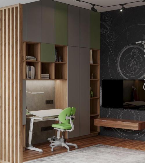 Детская комната - космос. 03