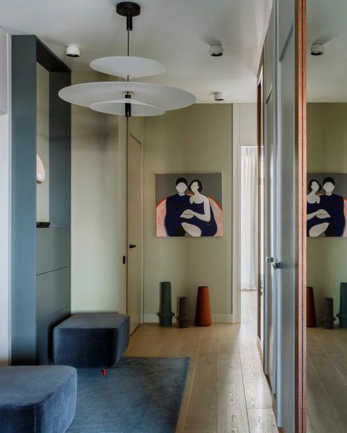 Неплохой проект.  Очень классно вписали арт в интерьер. 08