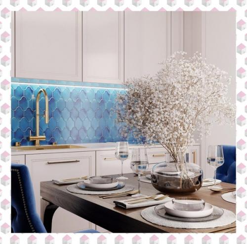 Небольшая кухня, площадью - 9, 7 кв. 05