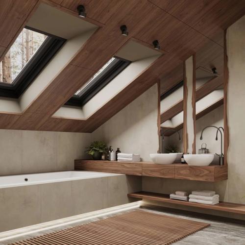 Дизайн дома на в стиле современного шале.