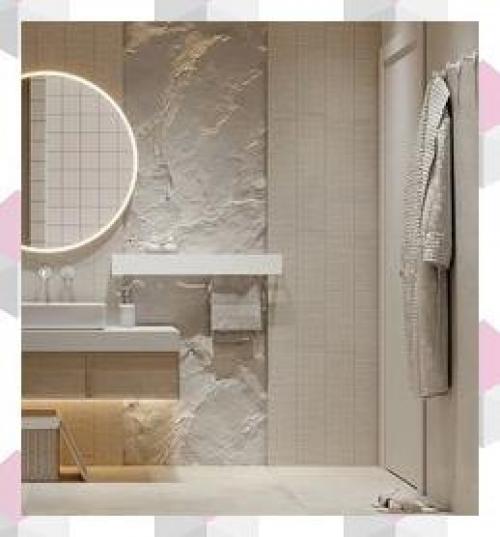 Необычные решения для обычной ванной комнаты. 05