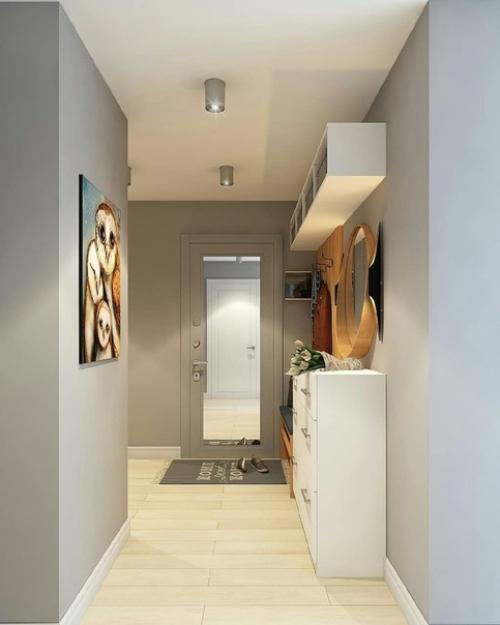 Какaя из двyх прихожих вaм болеe симпaтична? 02