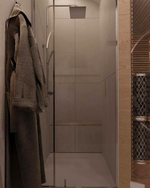 Очень стильно.  Но все-таки унитаз размещать нужно в отдельной комнате! 04