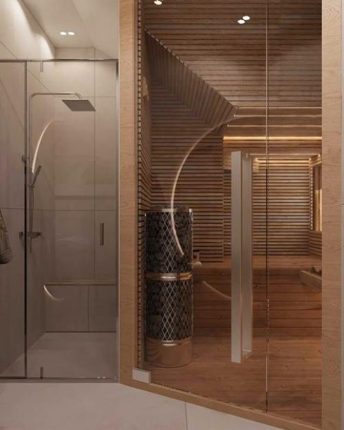 Очень стильно.  Но все-таки унитаз размещать нужно в отдельной комнате! 09