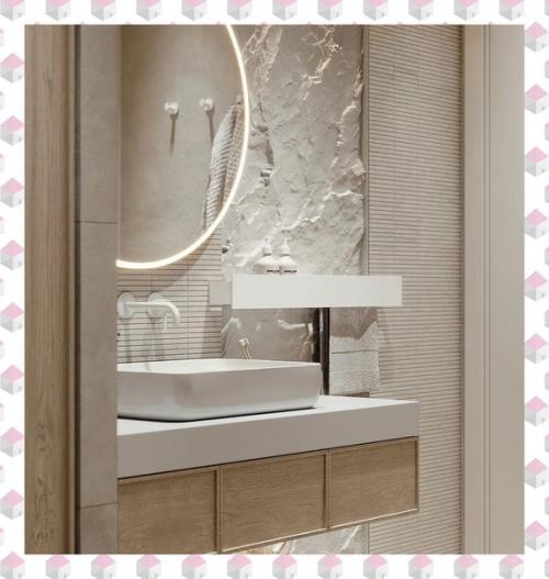 Необычные решения для обычной ванной комнаты.