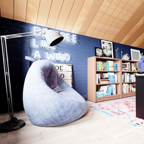 Оригинальное пространство дома в стиле эклектика. 07