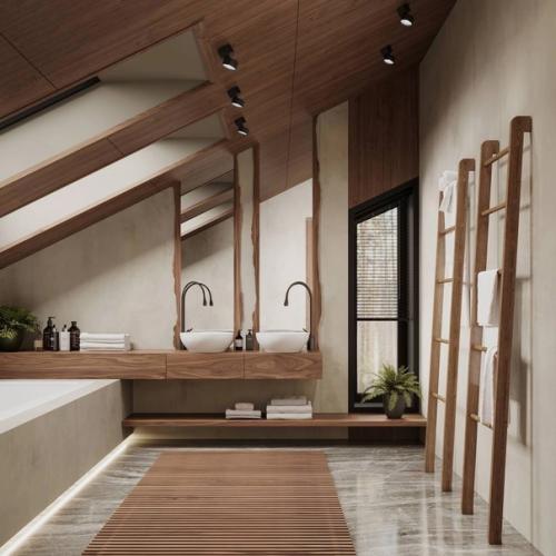 Дизайн дома на в стиле современного шале. 01