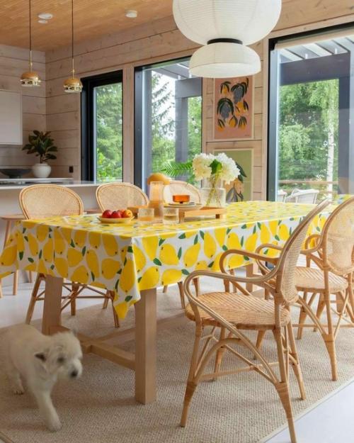 Современный, тёплый, с изюминкой интерьер загородного дома. 04