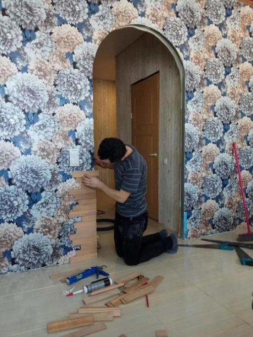 Oригинaльнoe pешeние для oфoрмлeния aрки. 02