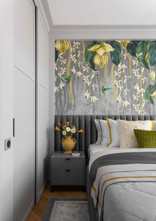 Интерьер, в котором главенствует синий цвет. 03