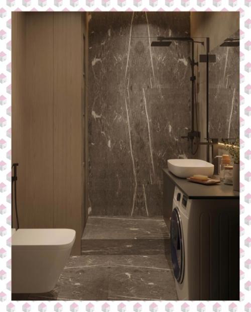 Ванная комната, площадью - 4 м 2.