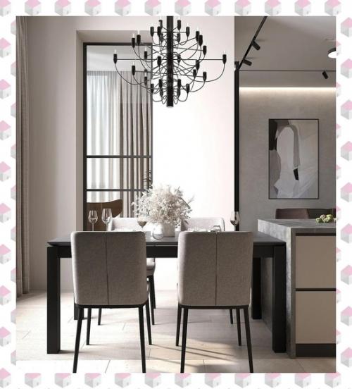 Проект кухни - гостиной 38 м 2. 05