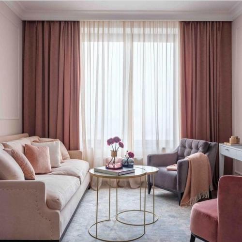 Кухня - гостиная в стиле неоклассика. 06