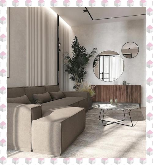 Проект кухни - гостиной 38 м 2. 01