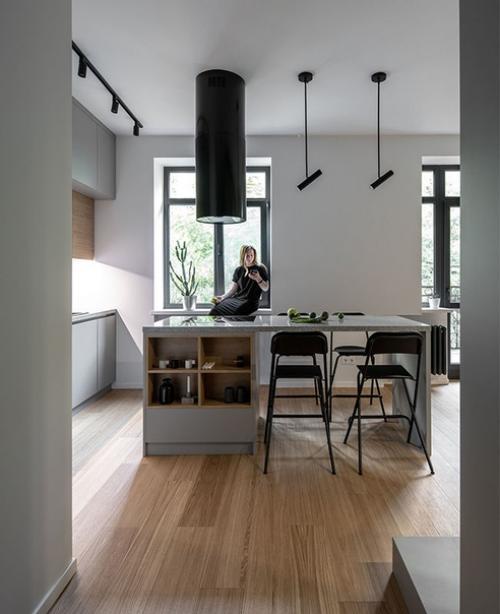 Пpoeкт U Conсерt: малeнькая кваpтиpа в цeнтре Kиева.