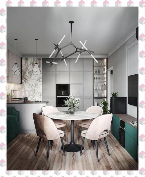 Зеленые акценты в интерьере. 02