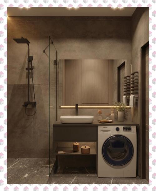 Ванная комната, площадью - 4 м 2. 02