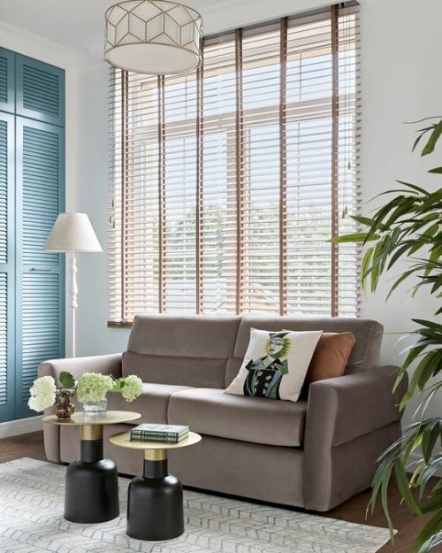 Интерьер квартиры.  Светлое жизнерадостное пространство, которое навевает воспоминания о Средиземноморье. 02