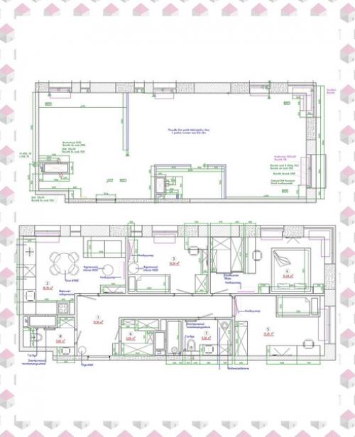 Трехкомнатная квартира, площадью - 82 кв. 09