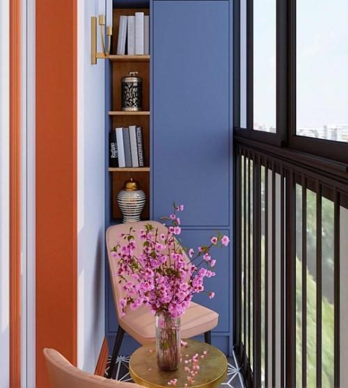 Проект студии.  Площадью 28, 5 кв. 08