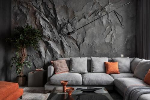 Уютная квартира с мужским характером.