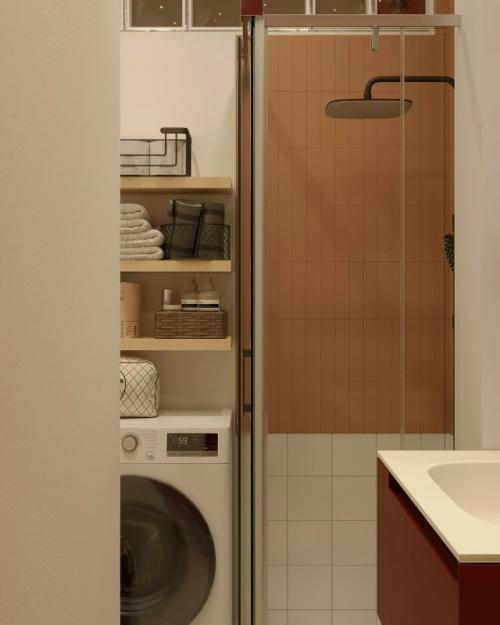 Этот проект - пример того, как даже небольшое пространство может быть комфортным, стильным и продуманным до мелочей. 07