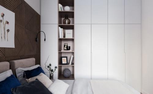 Наглядный пример, что и из типовой однушки можно сделать комфортную студию. 06