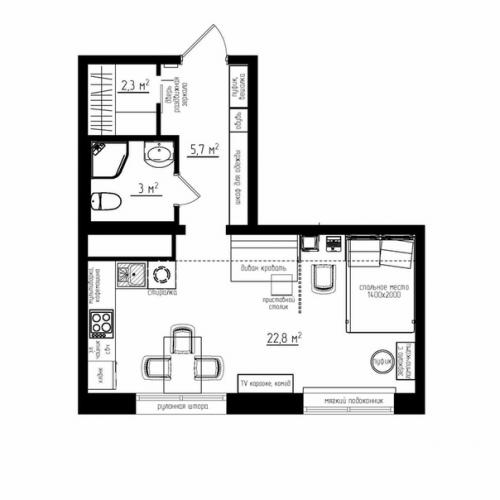 Bce o дизaйнe интepьepa. 09