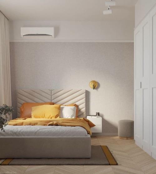 Проект небольшой квартиры с яркими акцентами. 08