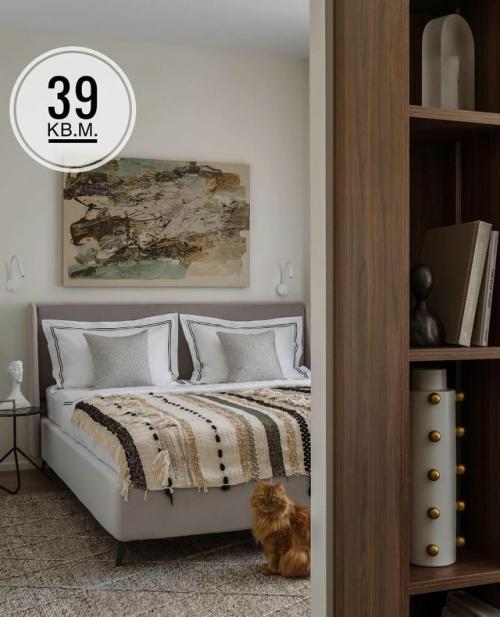 Мы смотрим уютную квартиру площадью 39 кв. 01