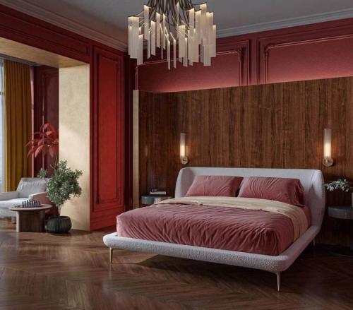 Необычное решение для интерьера спальни. 04