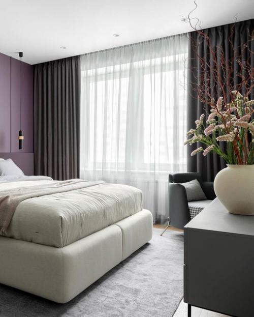 Интерьер с шикарными цветовыми решениями. 01