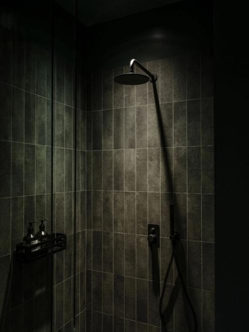 Уютный интерьер, окутывающий своих владельцев мягкими серо-зелеными тонами. 08