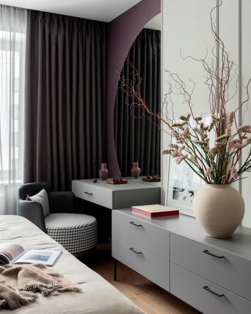 Интерьер с шикарными цветовыми решениями. 02