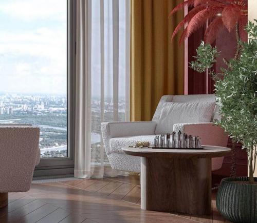 Необычное решение для интерьера спальни. 01