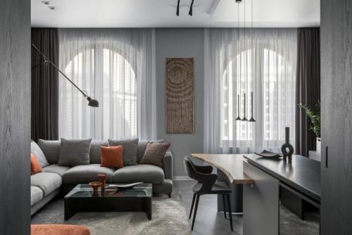 Уютная квартира с мужским характером. 07