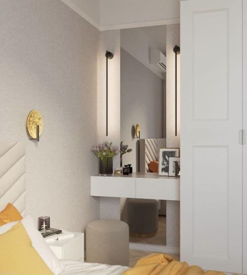 Проект небольшой квартиры с яркими акцентами. 05